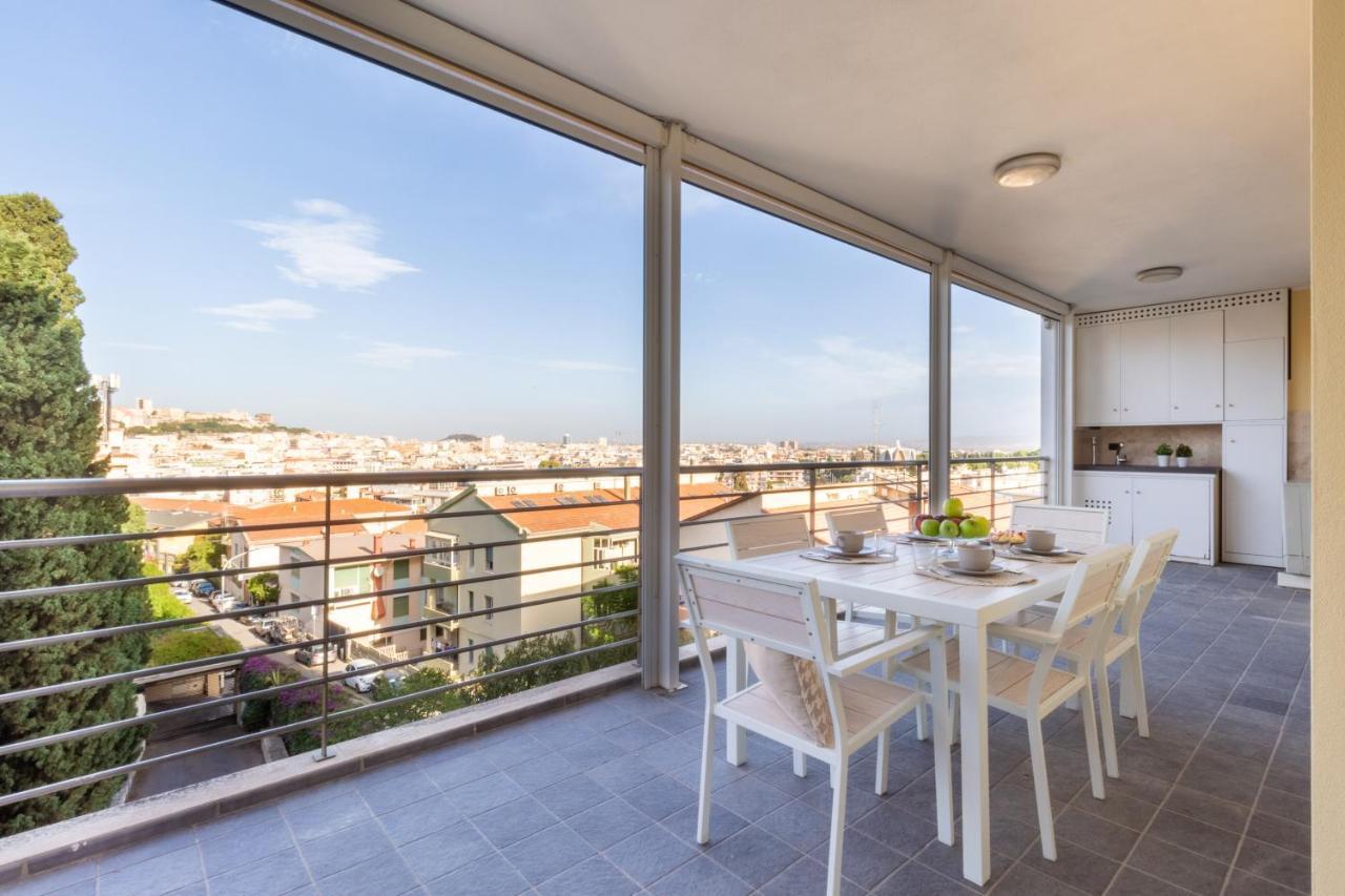 Terrazza61 - Appartamento Con Vista Spettacolare Sulla Citta Di Cagliari Exterior photo